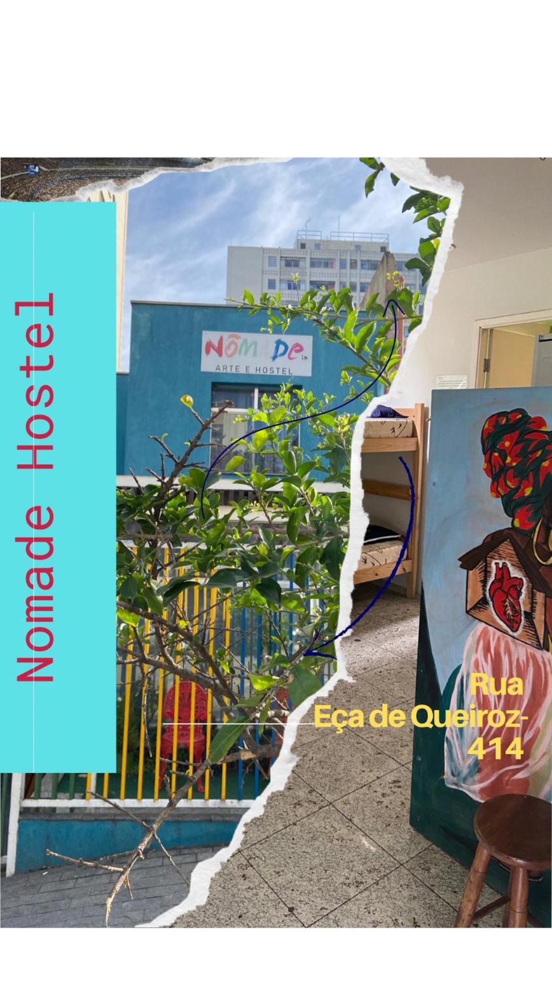 Nomade In Arte E Hostel Sao Paulo Exterior foto